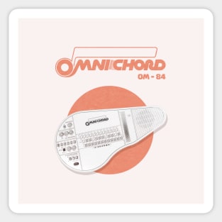 Omnichord - OM-84 Vintage instrument Sticker